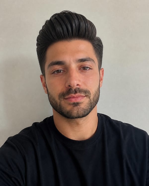 Yeni saç modeliyle